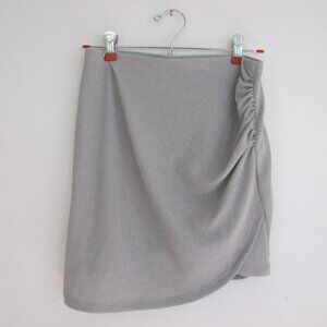 Oak + Fort Silver Mini Skirt - Bottoms